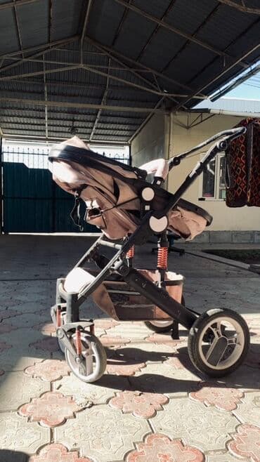 коляска детская цена бишкек: Коляска, цвет - Розовый — 3