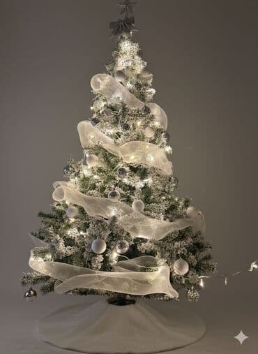 декор дождик: 🎄 Готовая новогодняя ёлка 2 м (полный комплект) Продаётся полностью — 4