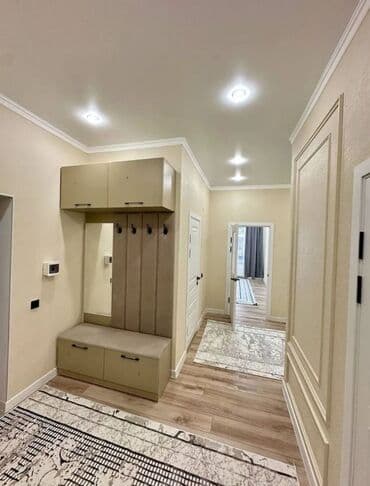 недорогие квартиры для аренды ош: 3 комнаты, 90 м², 5 этаж, Евроремонт — 7