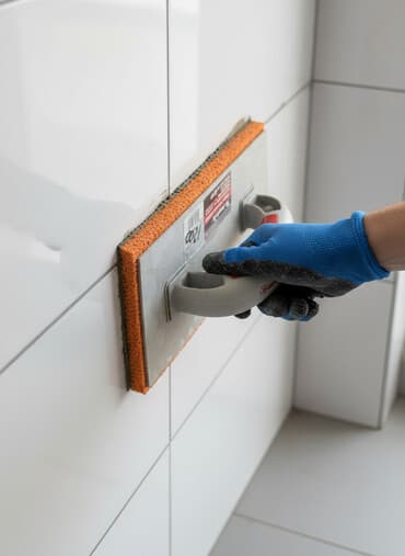 полировочный круг: Тёрка для шлифовки Matrix с губкой, предназначенная для затирки швов — 1