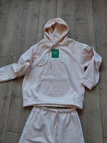 Спортивный костюм (худи + брюки), нежно‑розовый Новая, отдам за 350