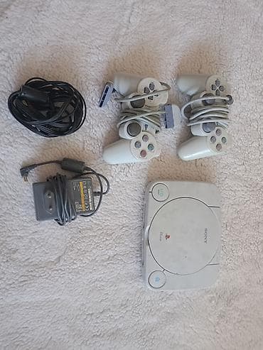 купить sony playstation 1: Sony PS one (SCPH-10x) — комплект ретро‑приставки Состав набора: - — 1