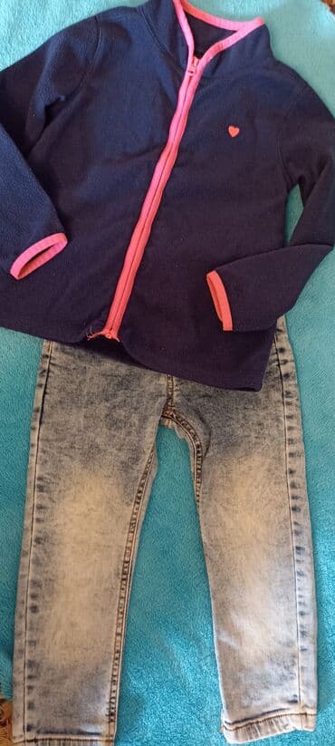 куплю бу одежды: Фирменные вещи на 4-5л. флисовая спортивка и джинсы стрейч всего за — 1