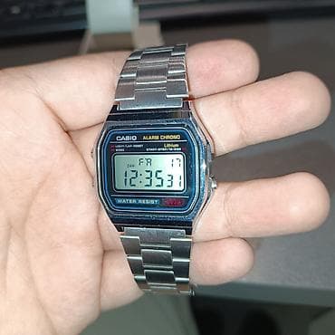 samsung 65: Классические часы часы, Casio, Япония, Водонепроницаемые, Унисекс, Б/у — 2