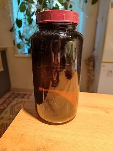 fire maple: Банка примерно2- 3 литр .из толстого темного стекла с плотно — 1