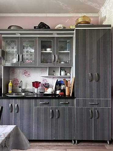 ковр бу: Кухонный гарнитур, Б/у, цвет - Серый — 1