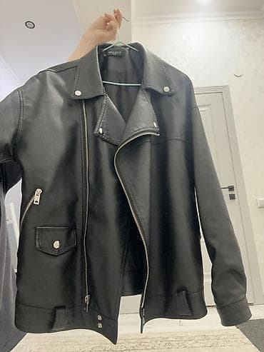 куртка женская экокожа: Кожаная куртка, Косуха, Экокожа, S — 2