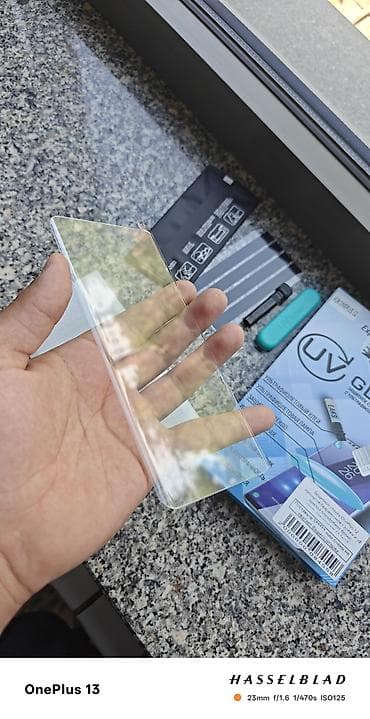 Защитное стекло EAKS UV Glass для OnePlus 12 - Полное покрытие — 6