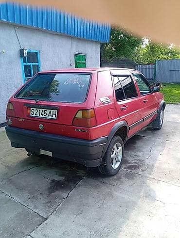 Транспорт: Volkswagen Golf: 1988 г., 1.6 л, Бензин, Хетчбек — 1