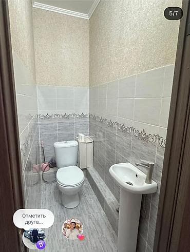 osh flat: 2 комнаты, 68 м², Средний Джал 106 серия улучшенная, 6 этаж, Евроремонт — 7