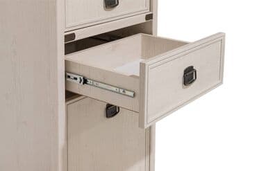 книжные шкафы и полки: Шкаф пенал пристенный 2Д (Magellan 2D1S), коллекции Магеллан, Сосна — 6