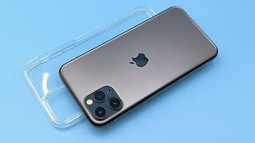 IPhone 11 Pro, Б/у, 256 ГБ, Серебристый, Чехол, Защитное стекло, 87 %