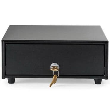 кассовое оборудование для магазина: Ящик денежный атол sb-245-b черный, 245х320х90, механический — 1