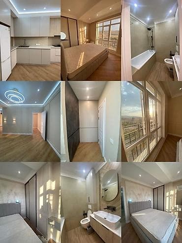 токмок дом квартира: 1 бөлмө, 47 м², Элитка, Дизайнердик ремонт — 1