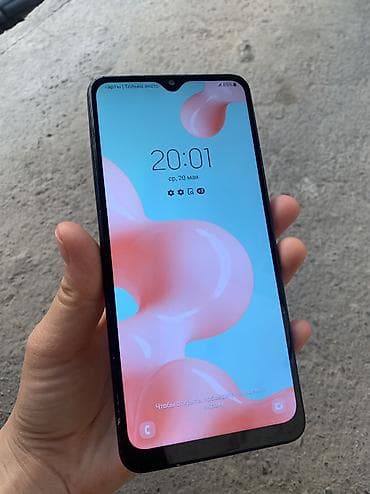 itel a48: Samsung Galaxy A12, Б/у, 32 ГБ, цвет - Черный, 2 SIM — 2