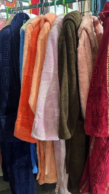 домашние халаты больших размеров: Халат, Махра, Турция, Все размеры — 10