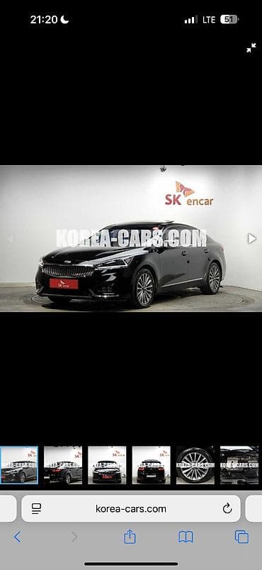 Транспорт: Kia K7: 2017 г., 3 л, Автомат, Газ, Седан — 8