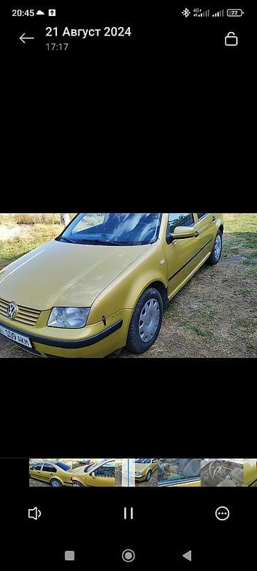 Volkswagen Bora: 1999 г., 2 л, Автомат, Бензин, Седан lalafo.kg да Volkswagen Bora: 1999 г., 2 л, Автомат, Бензин, Седан