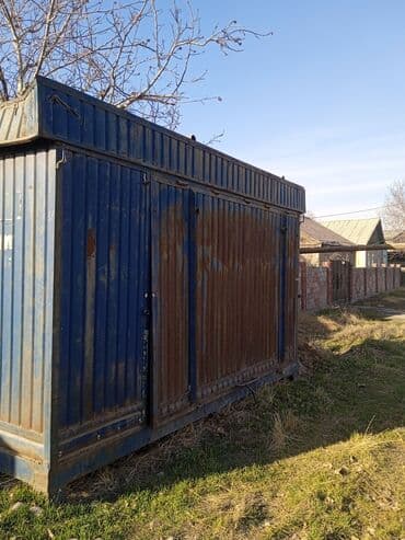 оборудование для мороженое: Металлический контейнер/блок-бокс. Габариты ориентировочно: длина — 3