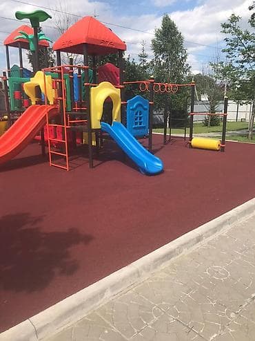 солнце: Резиновое покрытие для детских и спортивных площадок - Монтаж — 2