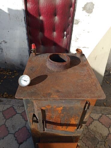 отопительные газовые котлы: Твердотопливная печь (буржуйка) из толстостенной стали - Конструкция — 3