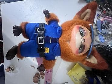 Игрушки: Брелок MINISO с ник уайлдом из зверополиса брелок новый только — 1
