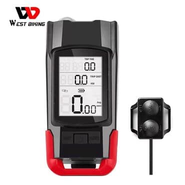 очень нужны: Встречайте велокомпьютер WEST BIKING – ваш всё в одном: 🚴‍♂️💡🔊 Цвета — 4