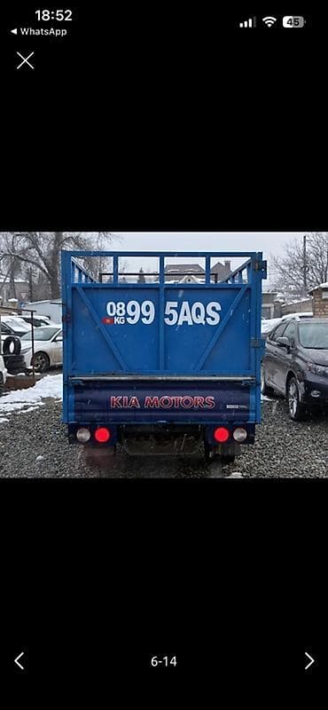 киа бонго автовышка: Легкий грузовик, Kia, Стандарт, Б/у — 4