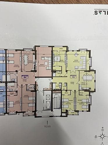 продажа ихлас южный: 4 комнаты, 190 м², Элитка, 9 этаж, Готовая ПСО (под самоотделку) — 6