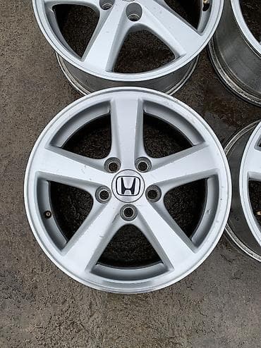 4 108: Литые Диски R 16 Honda, Комплект, отверстий - 5, Б/у — 5