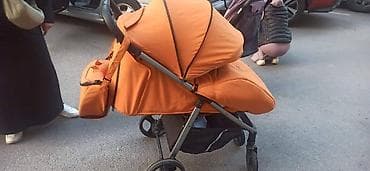 Детский мир: Коляска сатылат 🧡 Жакшы сапаттагы, таза б/у коляска сатылат. 1 жылга — 1