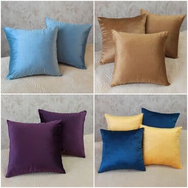 декоративные наволочки лен: Декоративные подушки и наволочки для декора. Качественные, много — 4