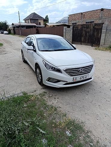 Hyundai Sonata: 2016 г., 2 л, Автомат, Газ, Седан at lalafo.kg Hyundai Sonata: 2016 г., 2 л, Автомат, Газ, Седан