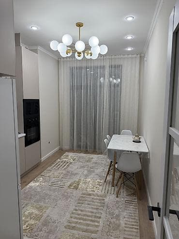 жк немецкий квартал: 2 комнаты, 78 м², Асанбай мкр Элитка, 10 этаж, Дизайнерский ремонт — 3