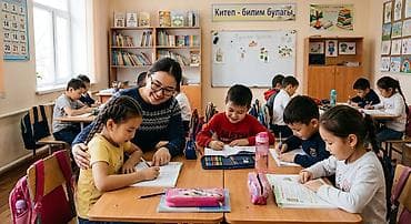 натижной ош: Продлёнкага мугалим керек! Башталгыч класстын окуучулары менен иштей — 1