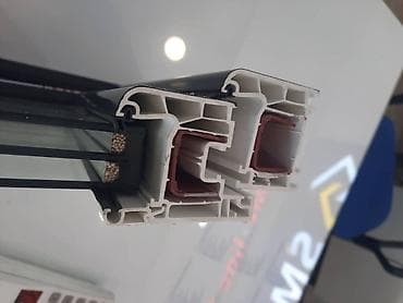 Үй жана бакча: Коричневые окна двери витражи гарантия качества замер установка — 7