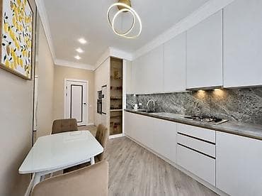 2 bedroom: 2 комнаты, Ала-Арча ТРЦ Агентство недвижимости, Без животных, от 1 года, С мебелью полностью — 2