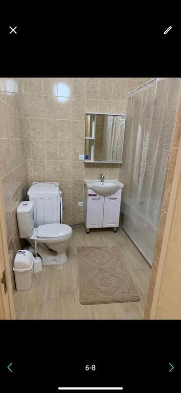 посуточная аренда квартир вефа: 1 комната, Домофон, Душевая кабина, Интернет, Wi-Fi — 3