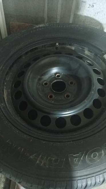 vossen diska: Колеса в сборе 235 / R 17, Зима, Б/у, Комплект, Железные, отверстий - 4 — 1