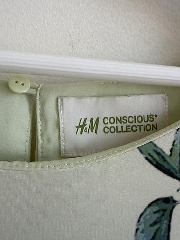 эспадрили: ☀️ Стильное летнее платье H & M Швеция с ярким тропическим — 2