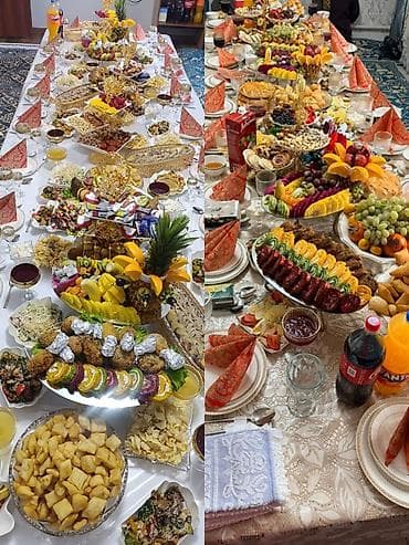 Праздничное оформление и кейтеринг для больших застолий. Что