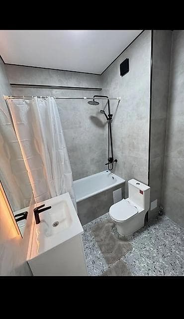1 комната, 40 м², Джал мкр (в т.ч. Верхний, Нижний, Средний) Элитка, 3 этаж, Дизайнерский ремонт — 5