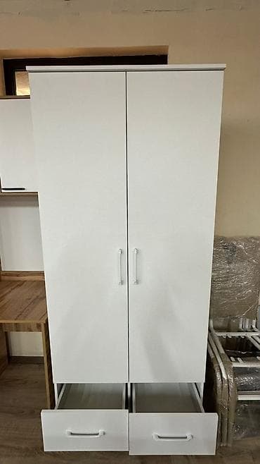 верхний одежда: Шифоньер, шкаф для одежды, Прямой, ЛДСП — 1