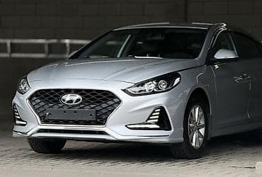 camry 55 exclusive: Сдаю Hyundai Sonata под такси, Долгосрочно, | Залог — 1