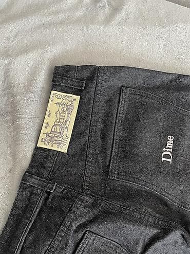 miss me: Продаю широкие джинсы dime Цвет черный Продаю потому что не подходошло — 3