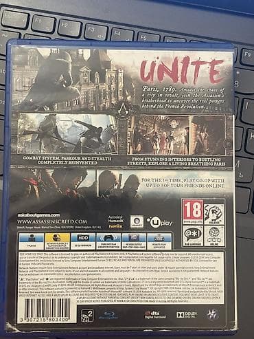 assasins creed: Assassin’s Creed Unity — диск для PlayStation 4 (Blu‑ray), издание — 2