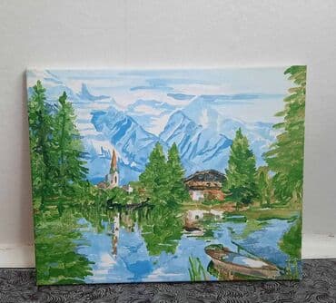 Картина из серии «Живопись по номерам». Размер 50*40 at lalafo.kg Картина из серии «Живопись по номерам». Размер 50*40