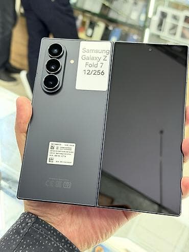 samsung note7: Samsung Galaxy Z Fold 7, Б/у, 256 ГБ, цвет - Серый, 2 SIM — 1