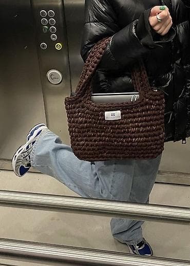 Другие комплектующие: Доступны к заказу сумочки из хлопковой пряжи как из пинтереста🫶🏻 Цена — 2