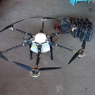 гене: Сельскохозяйственный дрон-опрыскиватель (гексакоптер) с комплектом — 3